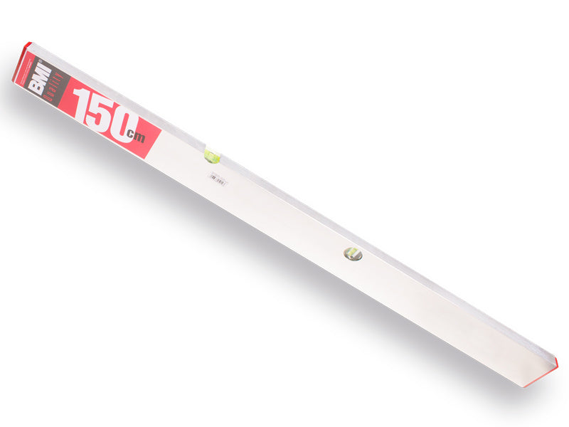 BMI Afrijlat - Strijklat 150cm met 2 libellen